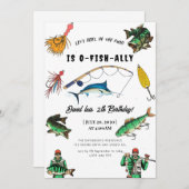 Invitation pêche (Devant / Derrière)