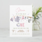 Invitation Pêche 1er Anniversaire O-Fish-Ally Un Anniversaire (Debout devant)