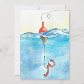 Invitation Pêche 2e anniversaire Blue Boy O-fish-ally (Dos)