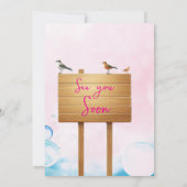 Invitation Pêche 2e anniversaire O-Fish-Ally Deux anniversair (Dos)