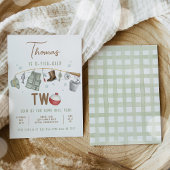 Invitation Pêche 2e anniversaire O-Fish-Ally Deux anniversair