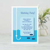 Invitation Pêche à basse altitude (Debout devant)