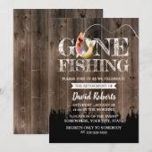 Invitation Pêche À La Retraite Truite À L'Extérieur Retraite (Devant / Derrière)