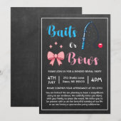 Invitation Pêche à l'arc ou aux vaches Révélation de genre (Devant / Derrière)