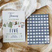 Invitation Pêche Anniversaire O-Fish-Ally Le Gros Anniversair