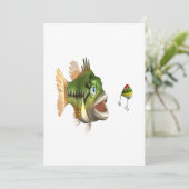 Invitation Pêche au bar (Debout devant)