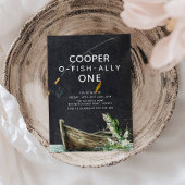 Invitation Pêche moderne 1er anniversaire