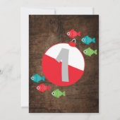 Invitation Pêche, O-Fish-ally UN anniversaire (Dos)