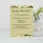 Invitation Pêche scientifique vintage (Debout devant)