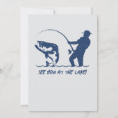 Invitation Pêcher le Parrain Big Fish 60e anniversaire (Dos)