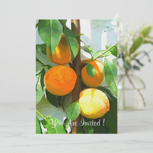 INVITATION PÊCHES (Debout devant)