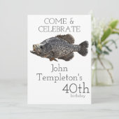 Invitation Pêcheur de la mercerie pêcheur pêcheur pêcheur pêc (Debout devant)