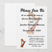 Invitation pedal.png graphique de harpe (Devant / Derrière)