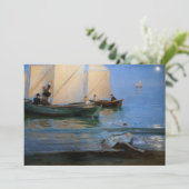 Invitation Peder Severin Kroyer - Bateaux de pêche (Debout devant)