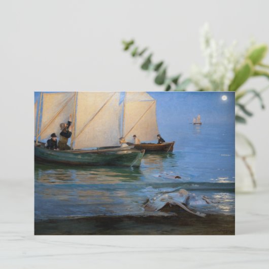 Invitation Peder Severin Kroyer - Bateaux de pêche (Debout devant)