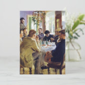 Invitation Peder Severin Kroyer - Heure du déjeuner (Debout devant)