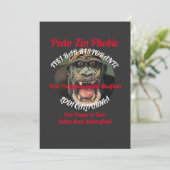 Invitation Pedo Zin Bar à Tiki Ristorante Lodi CA (Debout devant)