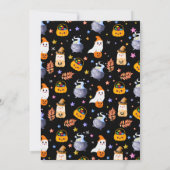 Invitation Peek-A | Little Ghost Halloween Baby Shower (Dos)