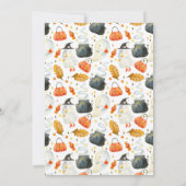 Invitation Peek-A | Little Ghost Halloween Baby Shower (Dos)