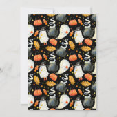 Invitation Peek-A | Little Ghost Halloween Baby Shower (Dos)