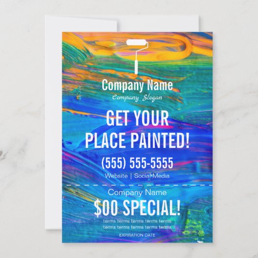 Invitation Peintre 5x7 (Dos)