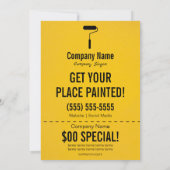 Invitation Peintre 5x7 Flyer (Dos)