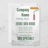 Invitation Peintre 5x7 Flyer (Devant)