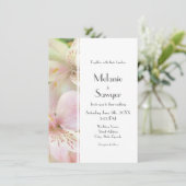 Invitation Peinture Alstromera douce (Debout devant)