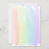 Invitation Peinture Anniversaire Invitation, Paint Party (Dos)