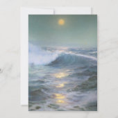 Invitation Peinture apaisante du coucher de soleil (Dos)