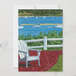 Invitation Peinture de chaise Adirondack
