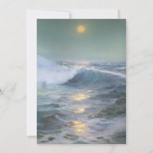 Invitation Peinture de coucher de soleil apaisant