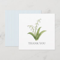 Peinture de Fleur de Muguet Merci