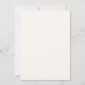 Invitation Peinture de mariage lilas ambre (Dos)