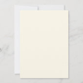 Invitation Peinture de mariage lilas azur (Dos)