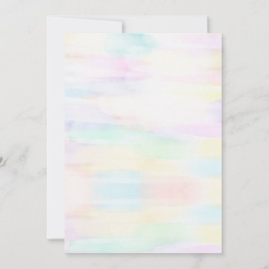 Invitation Peinture de poterie fête d'anniversaire (Dos)