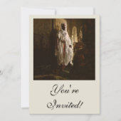 Invitation Peinture en chef maure africaine Portrait (Devant)