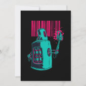 Invitation Peinture| Robot Spray Painting Grafi Bar Code (Devant)
