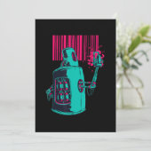 Invitation Peinture| Robot Spray Painting Grafi Bar Code (Debout devant)