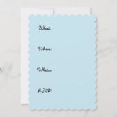 Invitation Peinture Sibérienne Husky Puppy - Art Chien origin (Dos)