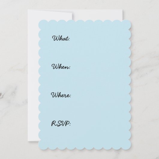 Invitation Peinture Sibérienne Husky Puppy - Art Chien origin (Dos)