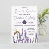 Invitation Pelouse & Jardin Mariage Douche, Fête des mariées (Debout devant)