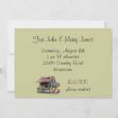 Invitation Pendaison de crémaillère (Dos)