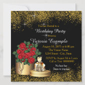 Invitation Pénétrer dans 40 Anniversaire Fête Ethnique Chauss