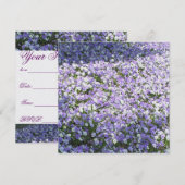 Invitation Pensée (Devant / Derrière)