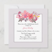 Invitation Pensez l'invitation poussiéreuse de Fête de la (Devant)