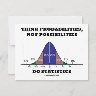 Invitation Pensez Probabilités, Pas Possibilités Statistiques