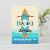 Invitation pension de surf sur la plage (Debout devant)