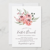 Invitation pensive de brunch de | Pâques (Devant)