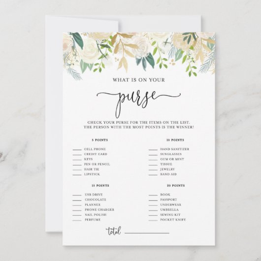 Invitation Peonies Gold Parties scintillant Qu'y a-t-il sur v (Devant)